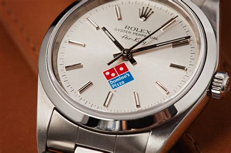 rolex oyster perpetual domino's pizza|domino's rolex air king 2022.